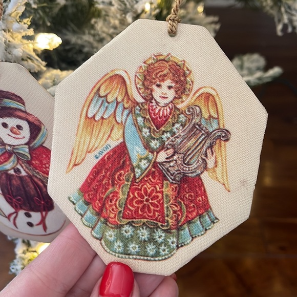 Vintage Avon Ornaments Set of 2 - Picture 2 of 7